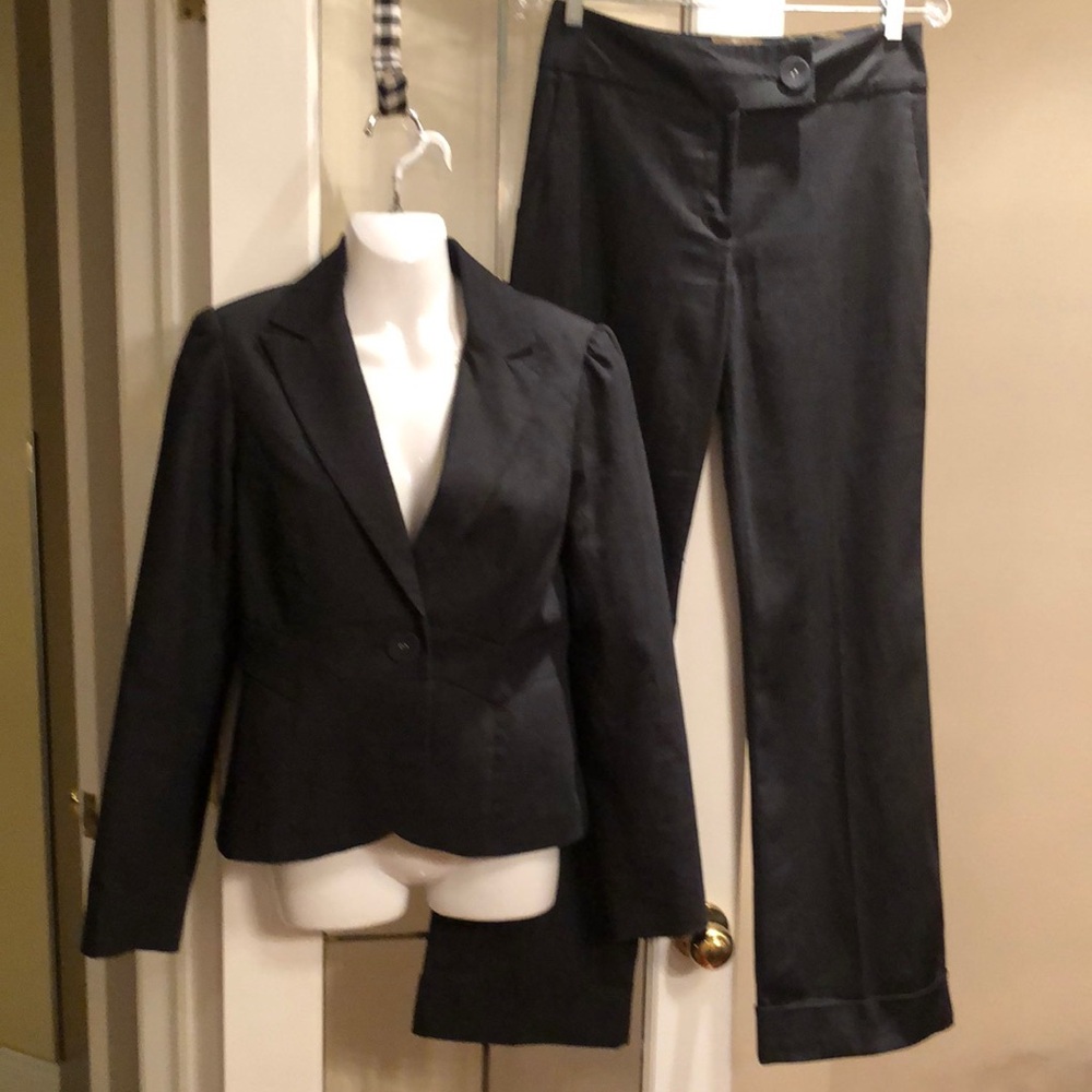 Black Blazer and Pants Set